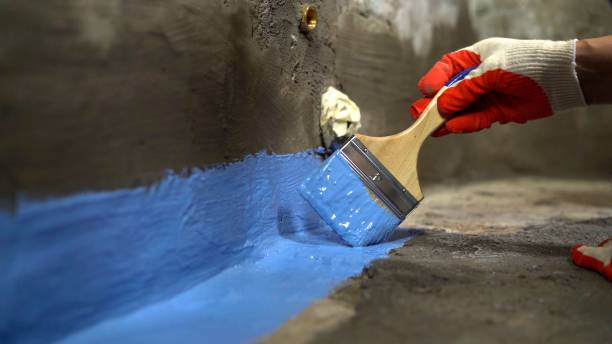 Commercial Interior Drainage System project at a Elgin, SC business property by SJ Waterproofing Pros
